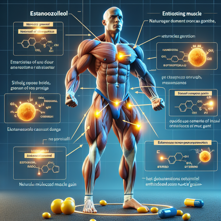 ¿Cuánto músculo es real al usar Estanozolol?