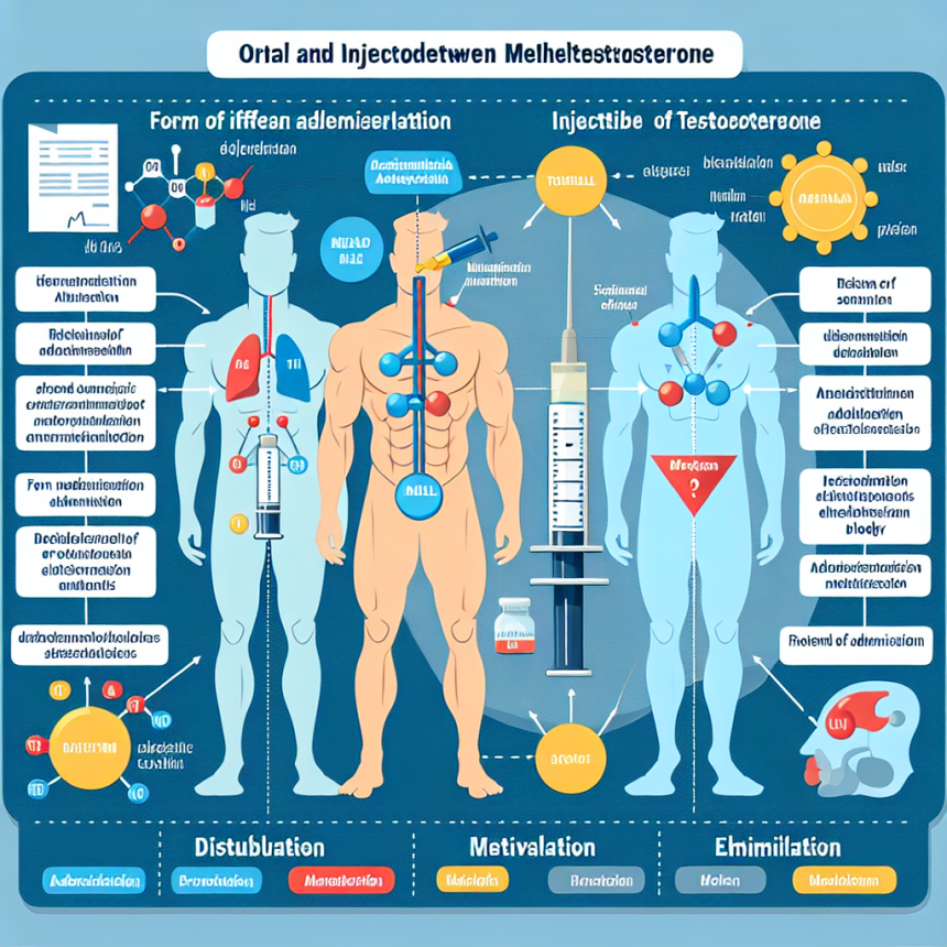 Diferencias entre Methyltestosterone oral e inyectable