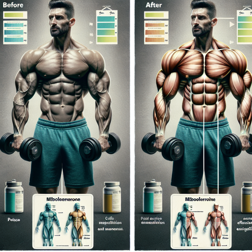 Qué cambios hay en el tono muscular al usar Mibolerone