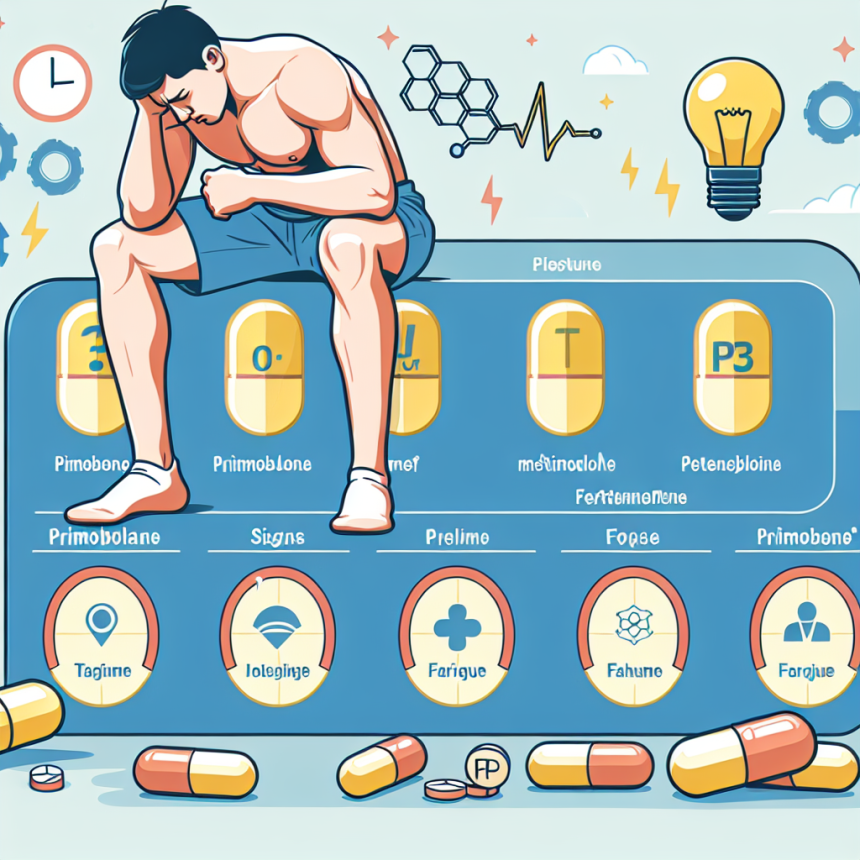 Qué tipo de fatiga indica mal ajuste de dosis de Primobolan (Metenolona) pastillas