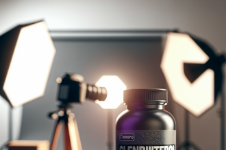 Clenbuterol en preparación para sesiones fotográficas
