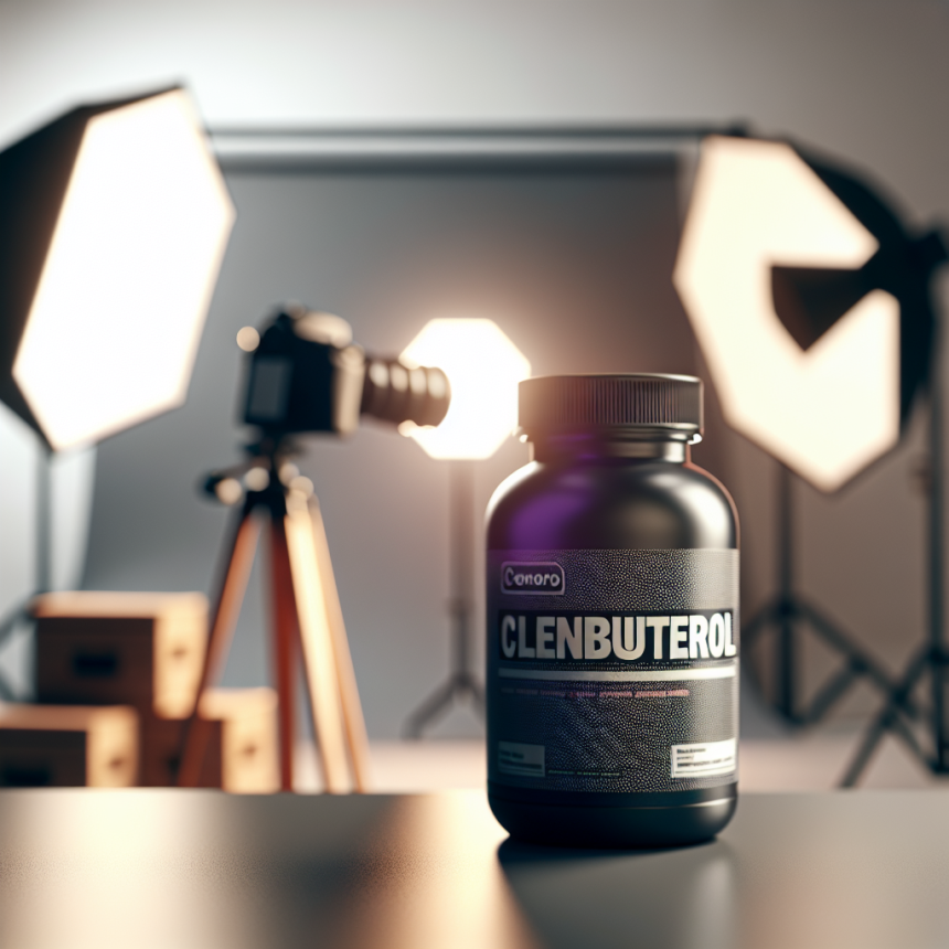 Clenbuterol en preparación para sesiones fotográficas