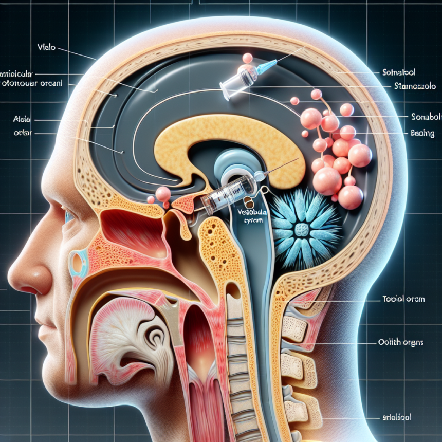 Cómo afecta Inyección de estanozolol al sistema vestibular