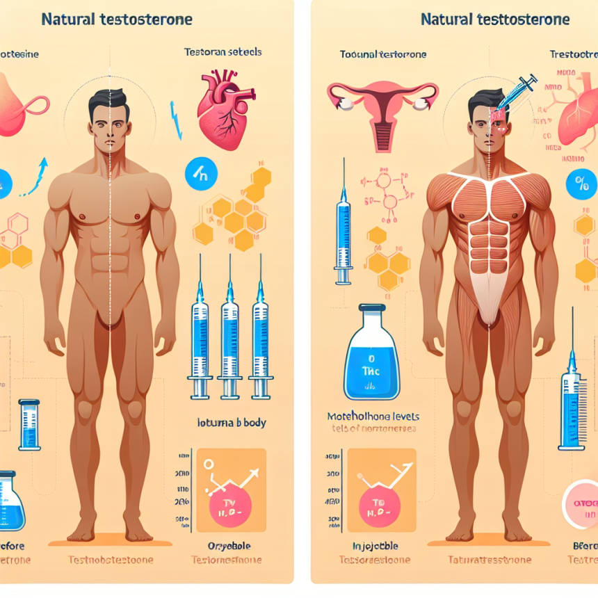 Cómo afecta Oximetolona inyectable a los niveles de testosterona natural
