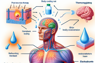 Cómo afecta Terapia posterior al curso a la sudoración y termorregulación