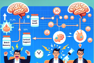 Cómo afectan los niveles de cortisol al usar Apoyo al cerebro y la memoria