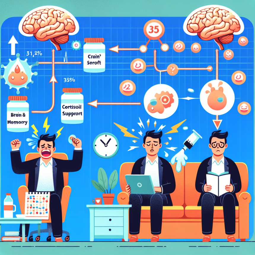 Cómo afectan los niveles de cortisol al usar Apoyo al cerebro y la memoria