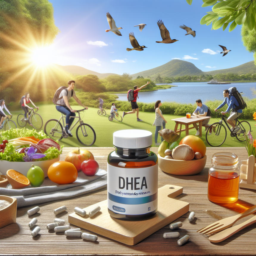 Cómo combinar Dehydroepiandrosteron con actividades al aire libre