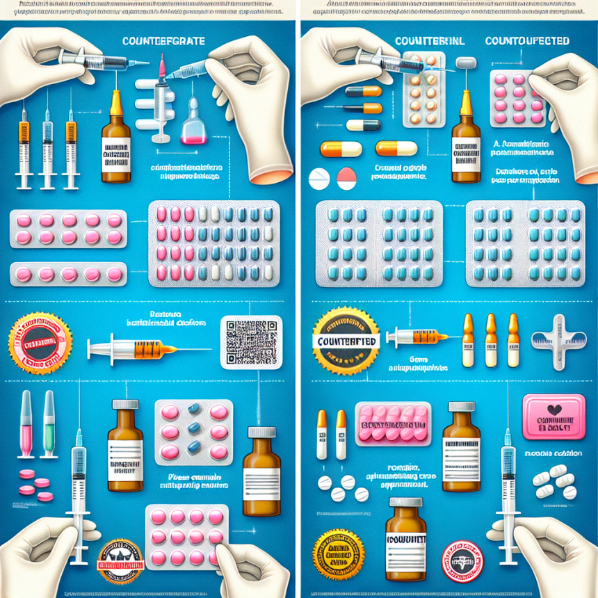 Cómo detectar falsificaciones de Inyecciones y pastillas para adelgazar