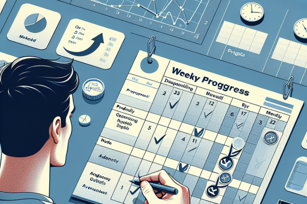 Cómo evaluar tus progresos semanales con Dapoxetine (Priligy)