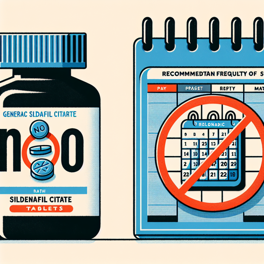 Cómo evitar la adaptación rápida al uso de Sildenafil Citrate (Viagra generic)