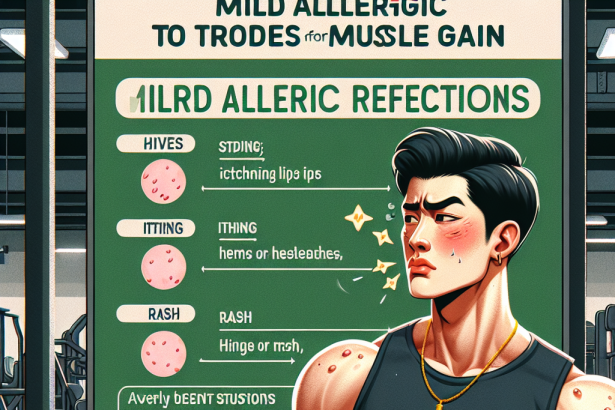 Cómo identificar una reacción alérgica leve a Cursos de esteroides para aumentar la masa muscular