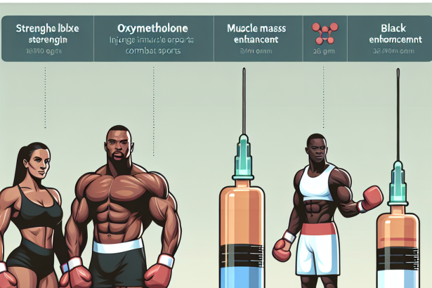 Cómo influye Oximetolona inyectable en deportes de combate