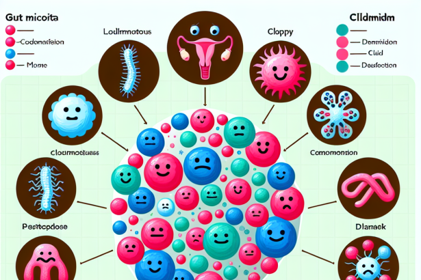Cómo reacciona la microbiota intestinal a Clomid