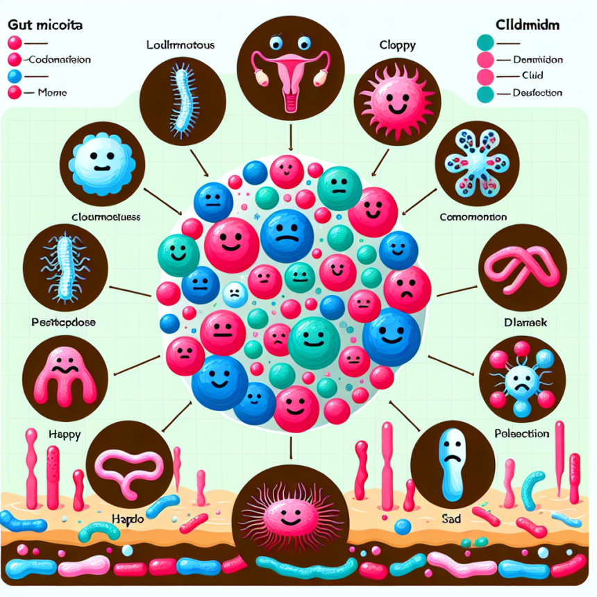 Cómo reacciona la microbiota intestinal a Clomid
