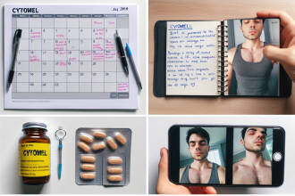 Cómo registrar tu progreso con Cytomel en fotos