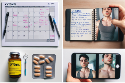 Cómo registrar tu progreso con Cytomel en fotos