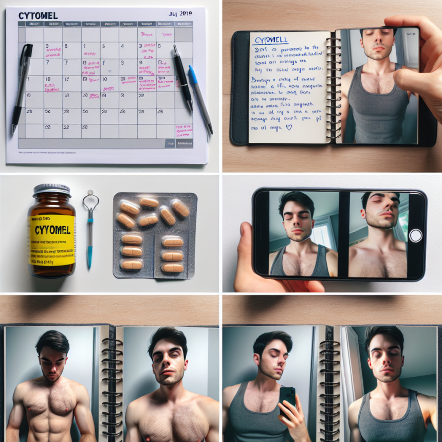 Cómo registrar tu progreso con Cytomel en fotos