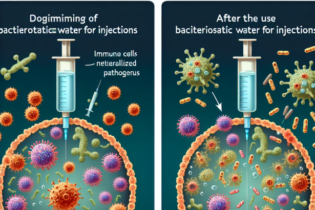 Cómo responde el sistema inmune tras dejar Agua bacteriostática para inyección
