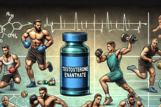 Enantato de testosterona y rendimiento en deportes de combate