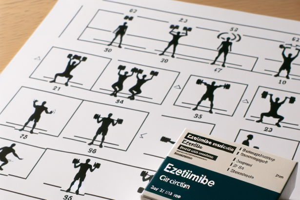 Ezetimiba y entrenamiento de circuito