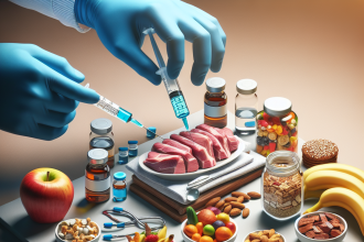 Inyección de estanozolol y control del apetito nocturno