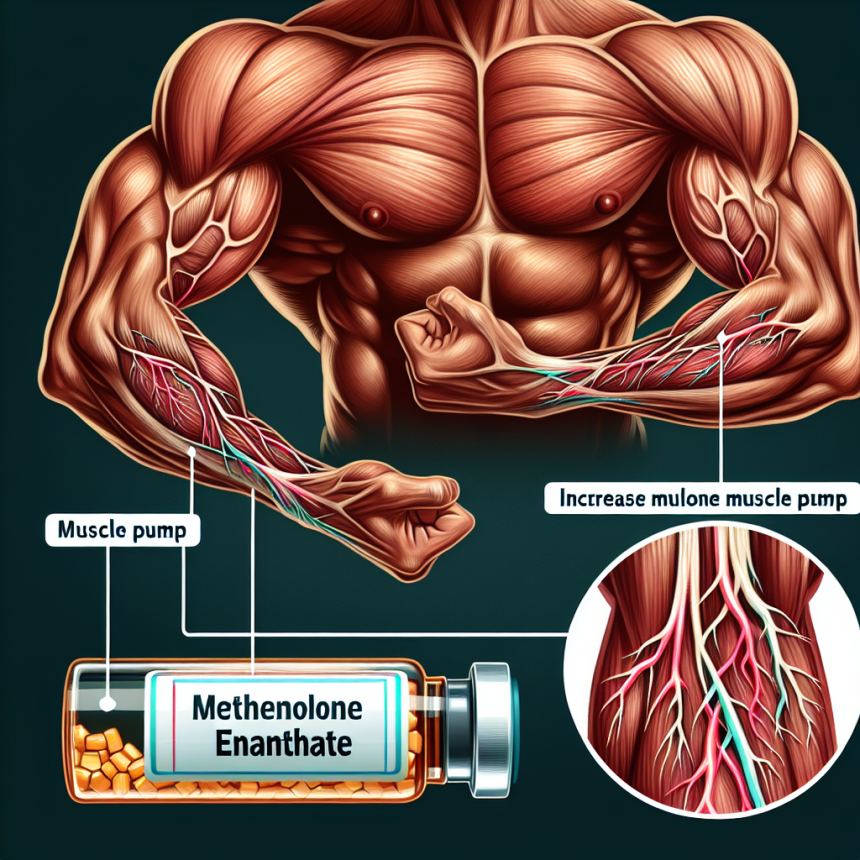 ¿Puede Enantato de metenolona mejorar el bombeo muscular?
