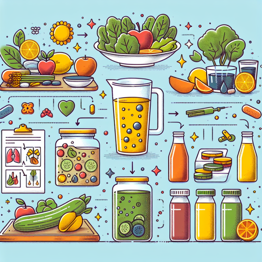 Qué ajustes hacer en suplementación con Limpieza y desintoxicación