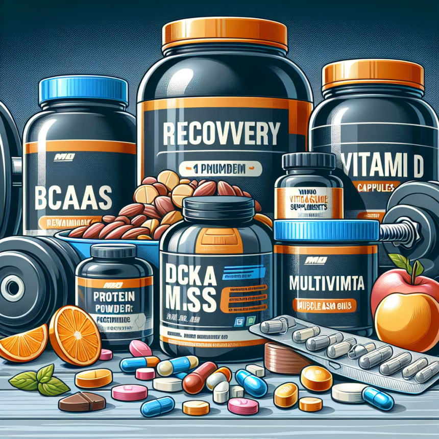 Qué suplementos de recuperación combinan bien con Preparativos para ganar masa muscular
