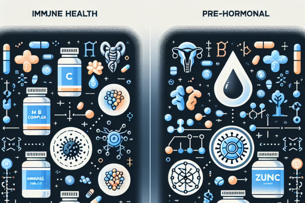 Salud inmunológica y suplementos pre-hormonales: diferencias