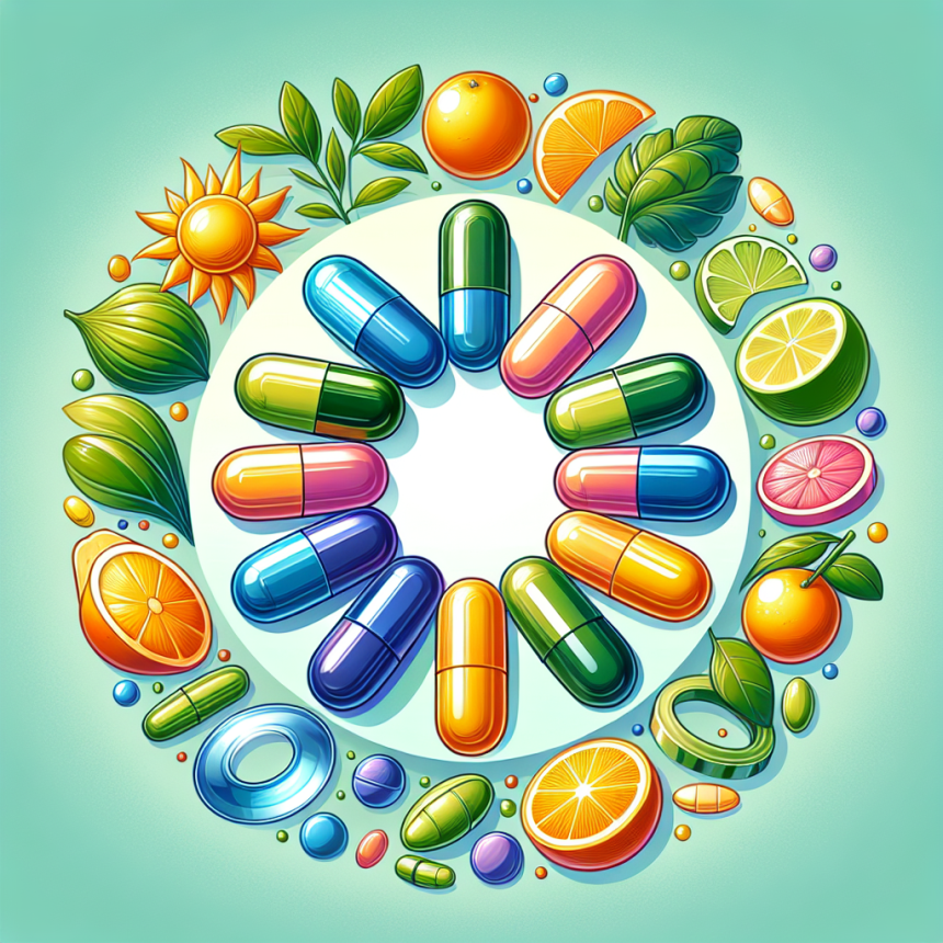Vitamines como parte de ciclos de solo orales